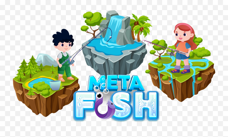 Metafish - A Blockchain Gameplay Emoji,Discord Fishing Pole Emoji