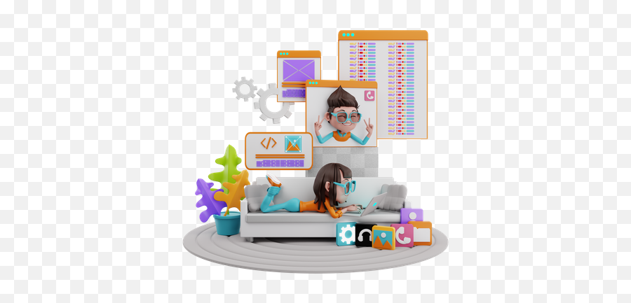 Software Developer 3d Illustrations Designs Images Vectors Emoji,Programmer Discord Emojis
