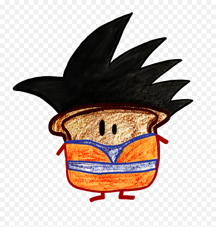 Character Art 6 - Goku U2014 Scudsworth Productions Emoji,Visual Arts Emoji