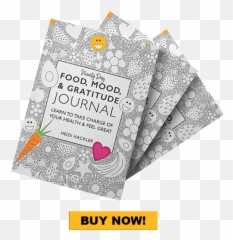 Food Mood Gratitude Journal - Horizontal Emoji,Food Emoji Coloring Pages