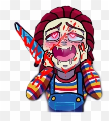 Chucky Sticker - Childs Play Poster Original Emoji,Chucky Emoji - Free