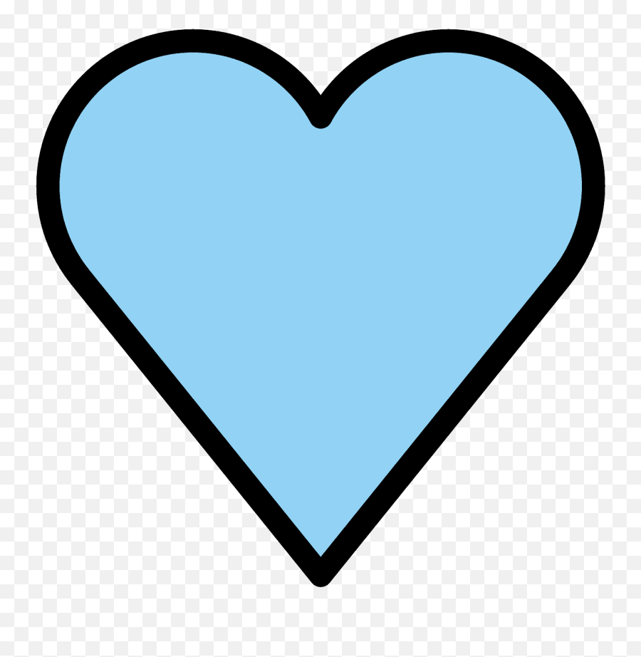 Blue Heart Emoji Clipart Free Download Transparent Png - Girly,Heart Emojis