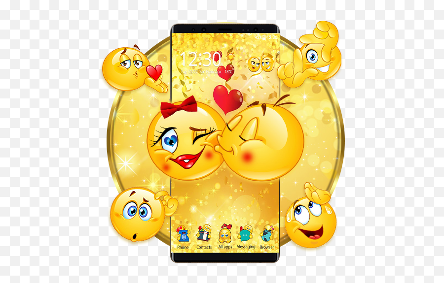 Love Emoji Themes U2013 Apps Bei Google Play - Happy,Kiss Emoji Store