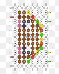 Alpha Friendship Bracelet Pattern - Vertical Emoji,Emoji Braclet