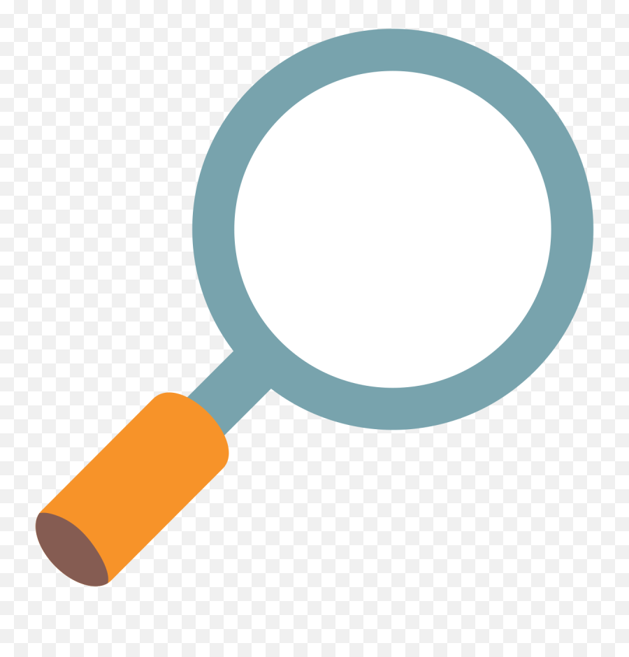 Magnifying Glass Tilted Right Emoji - Android Emoji Magnifying Glass,Magnifying Glass Emoji