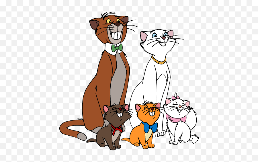 Library Of Aristocats Clip Art Stock Png Files - Aristocats Kittens Emoji,Marie The Cat Emoji