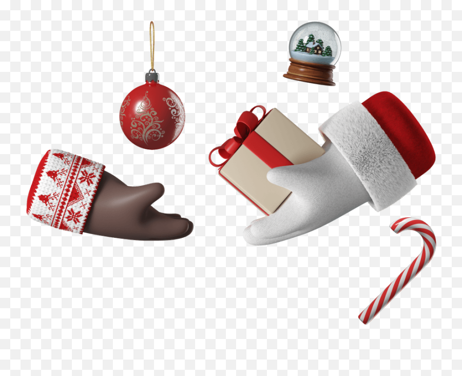 Christmas Zoom Backgrounds - 3d Christmas Icons Emoji,Christmas Emojis On Iphone