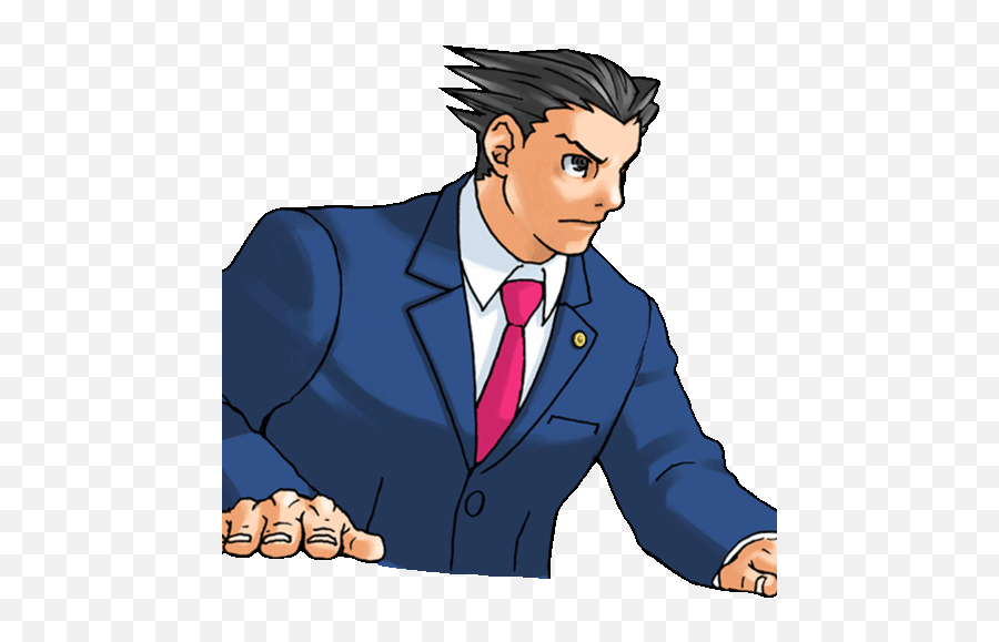 Ace Attorney - Fenix Verissimo Gif Emoji,Ace Attorney Emotion