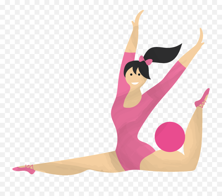 Gymnastics Clipart - Gymnastics Clipart Emoji,Cool Gymnastics Emojis
