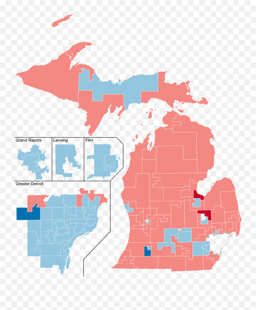 2020 Michigan House Of Representatives Election - Wikipedia Michigan Map Black Emoji,Emojis Larry?trackid=sp-006