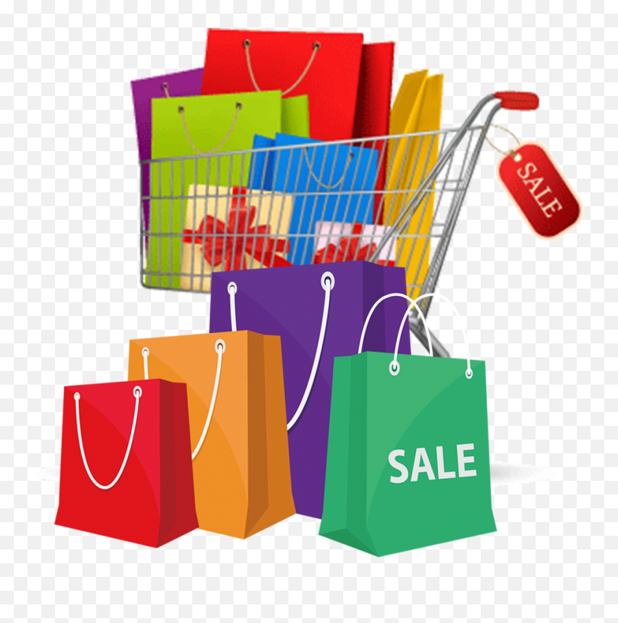 Free Transparent Shopping Cart Png - Shopping Cart With Shopping Bags Emoji,Shopping Bags Emoji