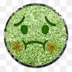 Sickemoji Emoji Greenface Sick Sticker By Stacey4790 - Emoji Smiley Face,Throwup Emoji