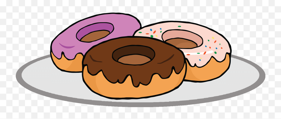 Free Donut Clipart Transparent - Transparent Background Donuts Clip Art Emoji,Emoji Donuts