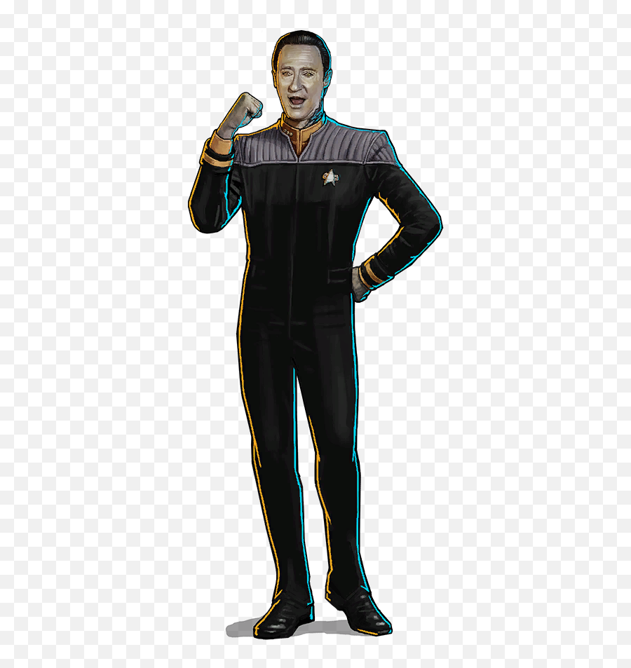 Hms Pinafore Data - Star Trek Timelines Datacore Standing Emoji,Star Trek Emotion Lady