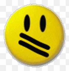 Colin Doubleslash - Happy Emoji,Tape Over Mouth Emoticon