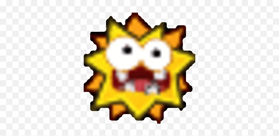 Gold Fuzzy Mariowiki Fandom - Happy Emoji,Maple Leaf Blow Up Arrow Emojis