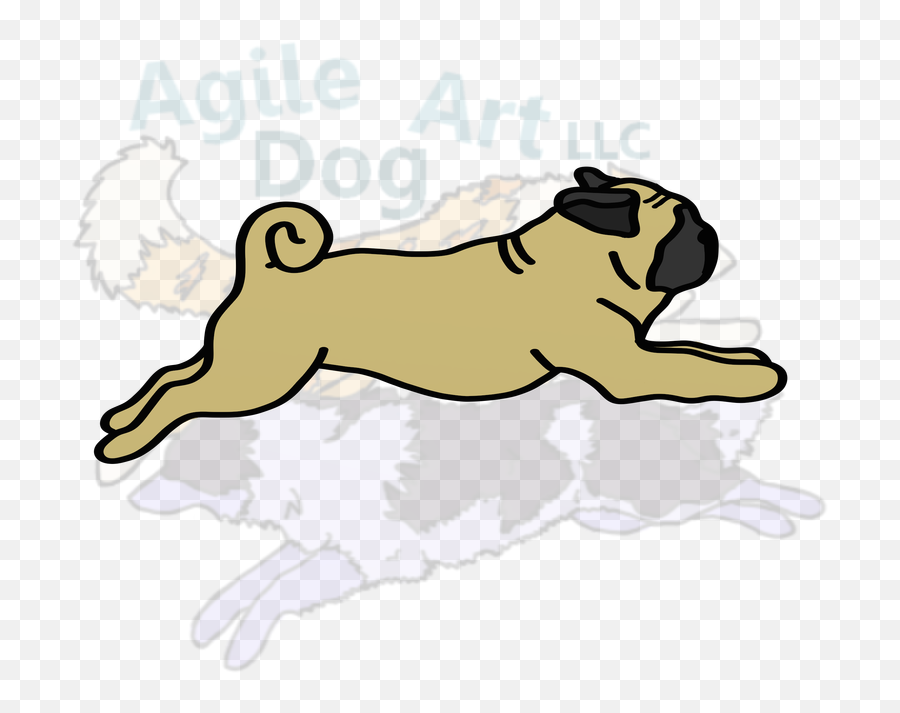 Pug Clipart - Northern Breed Group Emoji,Puglie Pug Emojis