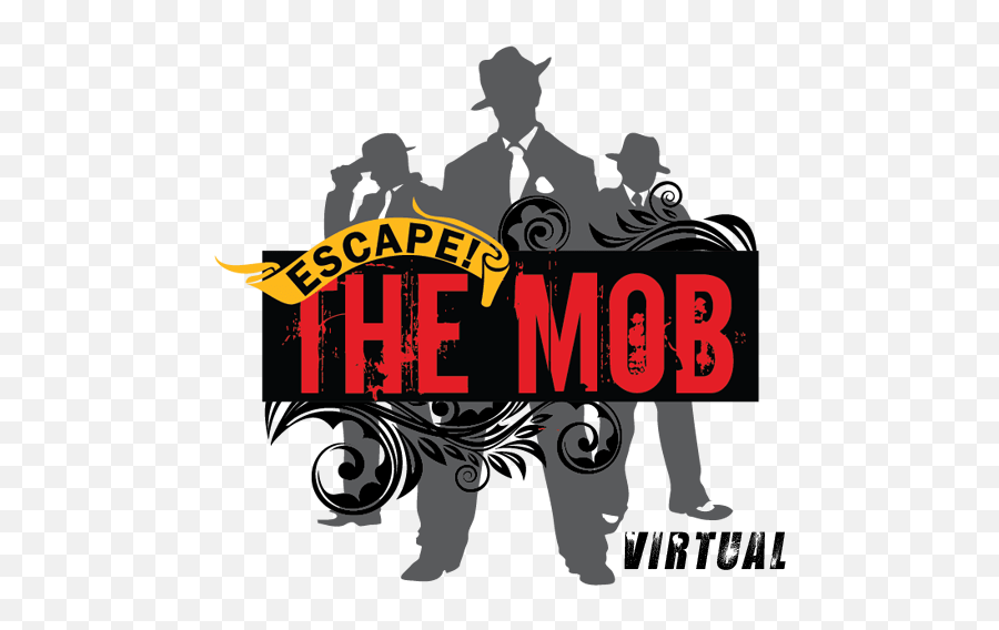 Escape The Virtual Mob Virtual Escape Room Game Teambonding - Escape The Mob Logo Emoji,Totally Spies Emotion
