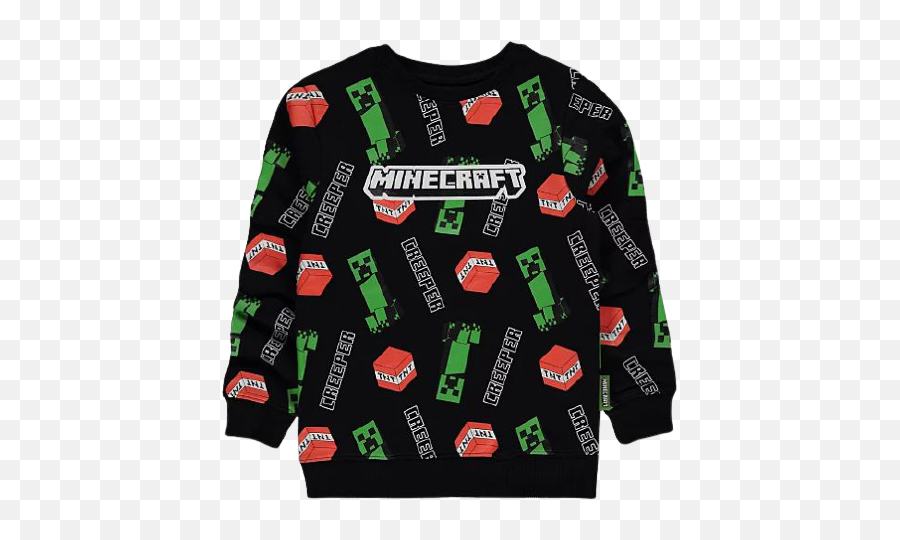 Products Tagged Minecraft - Little Gecko Long Sleeve Emoji,Creeper Made Of Emojis
