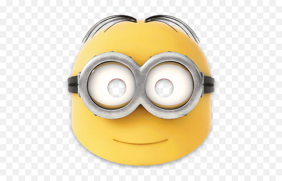 Download Despicable Me Minions Mask - Minion Masks Emoji,Anonymous Emoticon Facebook Mask