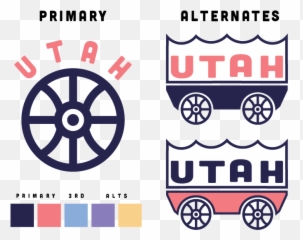 Utah Pioneers Concept Rebrand - Dot Emoji,Utah Jazz Emojis