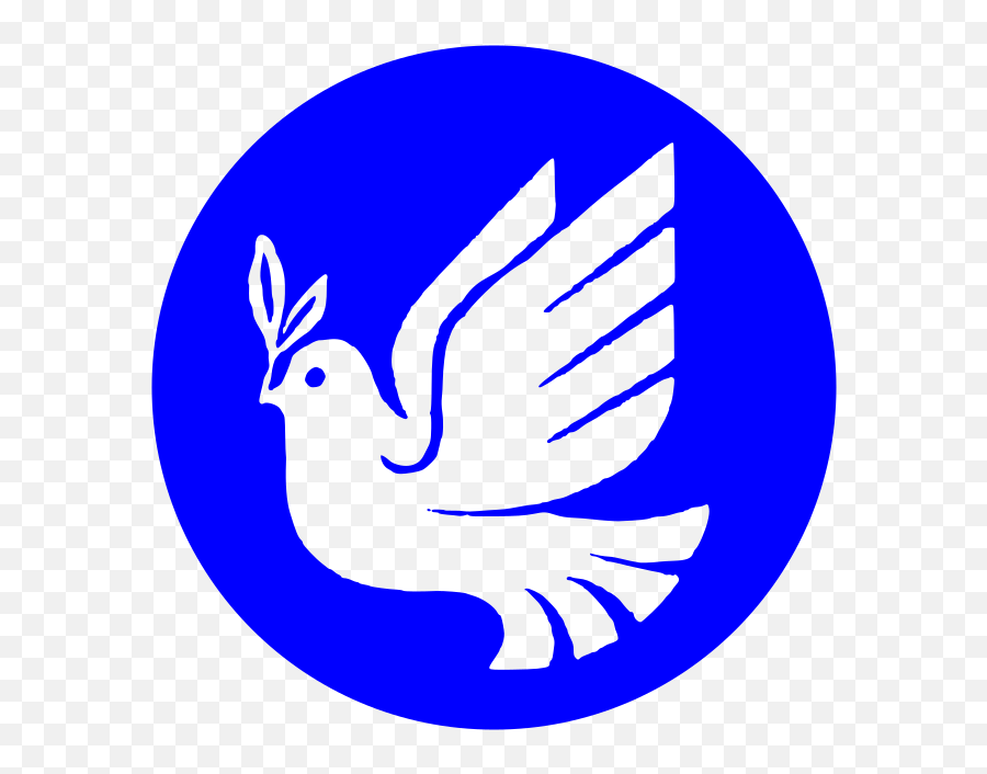 White Dove For Peace Clip Art Image - Clipart Blue Dove Emoji,Olive Peace Sign Emoji