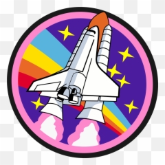 Nasa Nasaspaceship Rocket Sticker By Von Tease - 2010 National Scout Jamboree Emoji,Tease Emoji