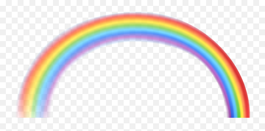 Rainbow Clipart Rainbow Png High Quality Images - Transparent Background Cartoon Rainbow Png Emoji,Rainbow Emoji Iphone