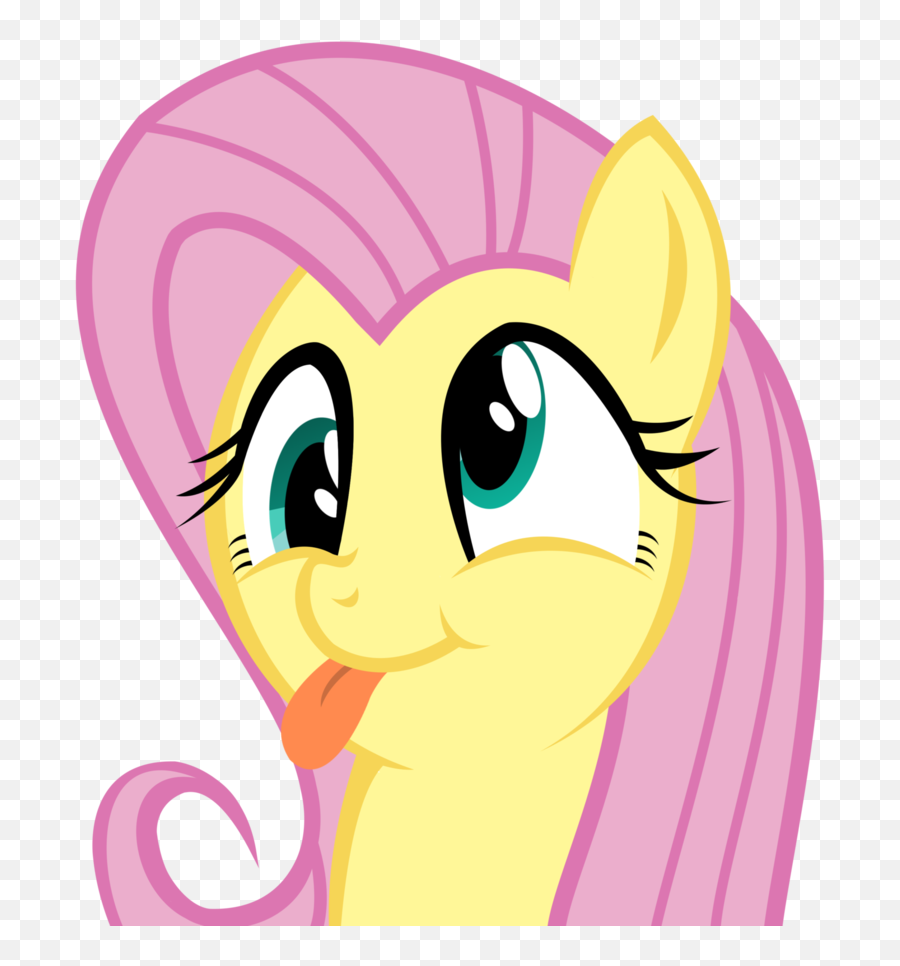Fluttershy Can Do A Silly Face By Kuren247 My Little Pony Emoji,Eyes Emotion Silly