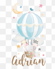 Three Animals With Stars And Clouds Sticker - Tenstickers Emoji,Three Turtle Emojis