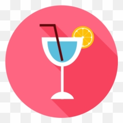 Coktail Drink Summer Free Icon Of Summer Travel Flat Emoji,Martini Glass Emoticon Facebook