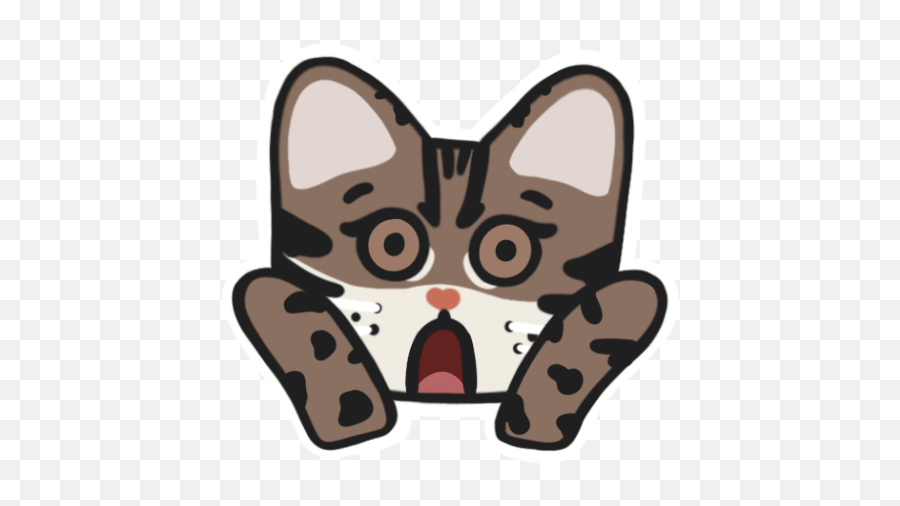 Swag Leopard Cat Emoji,Small Leopard Emoji