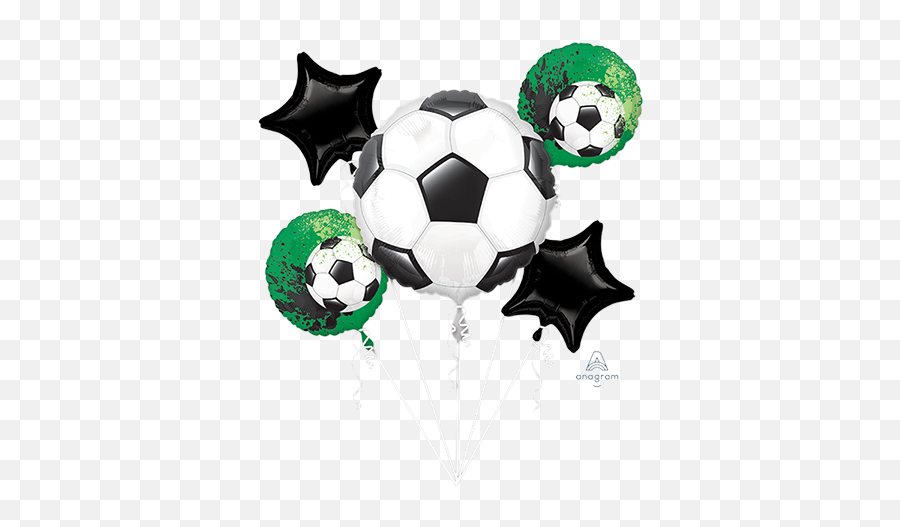 Amscan Asia Pacific - Soccer Ball Balloon Bouquet Emoji,Soccer Emoticons