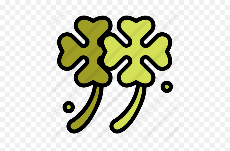 Clover Leaf - Free Nature Icons Dot Emoji,Leaf Emoticon Text