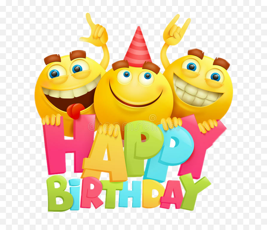 Happy Birthday Sticker - Happy Emoji,Happy Birthday Emoticon Text Art