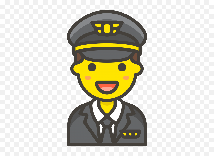 Download Pilot Man Emoji - Pilot Woman Icon Png Image With Clip Art Male Singer,Moon And Man Emoji