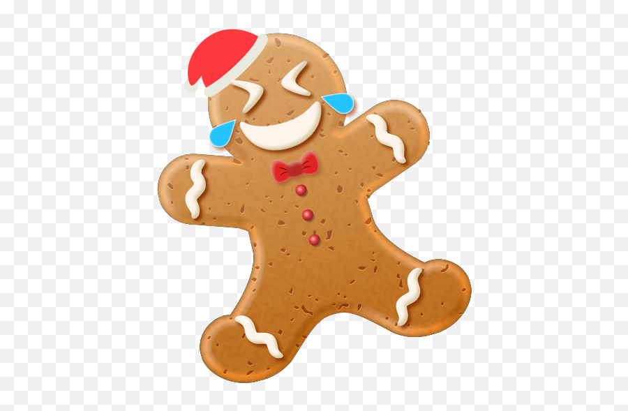 Christmas Gingerbread Emoji - Gingerbread Emojis,Gingerbread Emoji