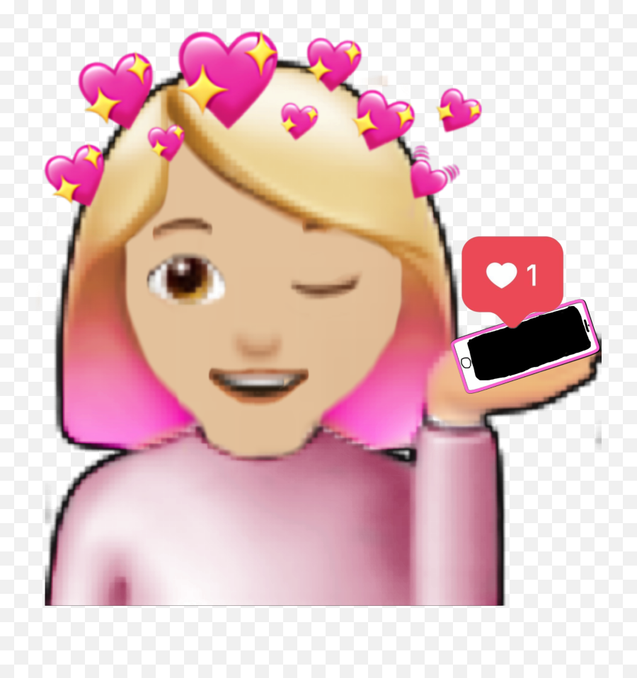 Emoji Sticker - Mobile Phone,Pinky Out Emoji
