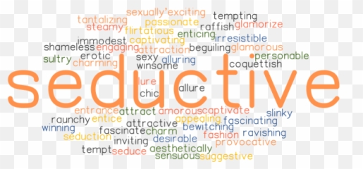 Seductive Synonyms And Related Words What Is Another Word - Dot Emoji,Trapped Emotions Magnets