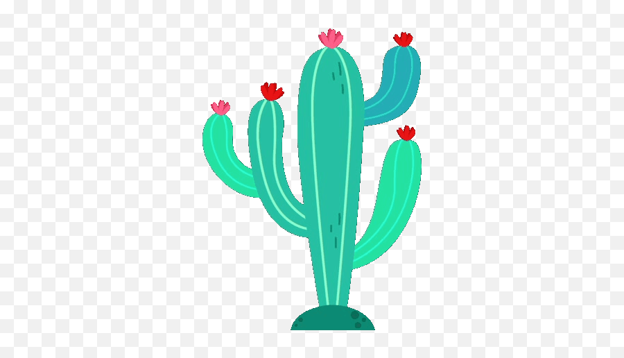 Emoji Sticker - Cactus Sticker Gif Transparent Background,Cactus Emoji Transparent