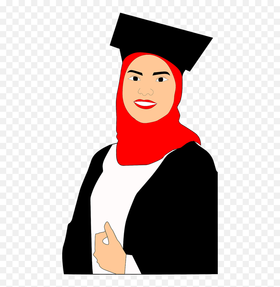 Hijab Muslim Women Beautiful Public Domain Image - Freeimg Women Education Short Essat Emoji,Headscarf Emoji