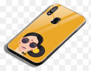 Dailyobjects Disk Bun Glass Case Cover For Xiaomi Redmi Note 7s - Mobile Phone Case Emoji,Emoticon Xiaomi