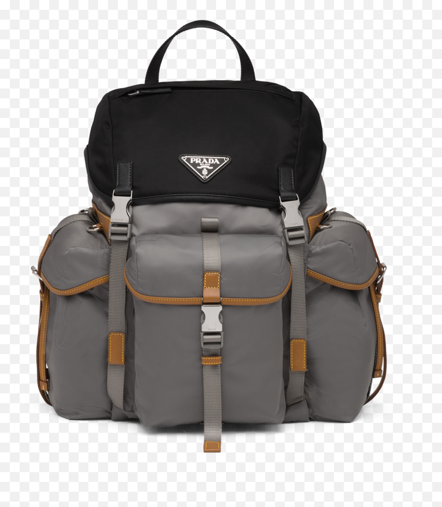 Nylon Backpack - Backpack Prada For Mens Emoji,Emoji Flap Backpack