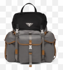 Nylon Backpack - Backpack Prada For Mens Emoji,Emoji Flap Backpack