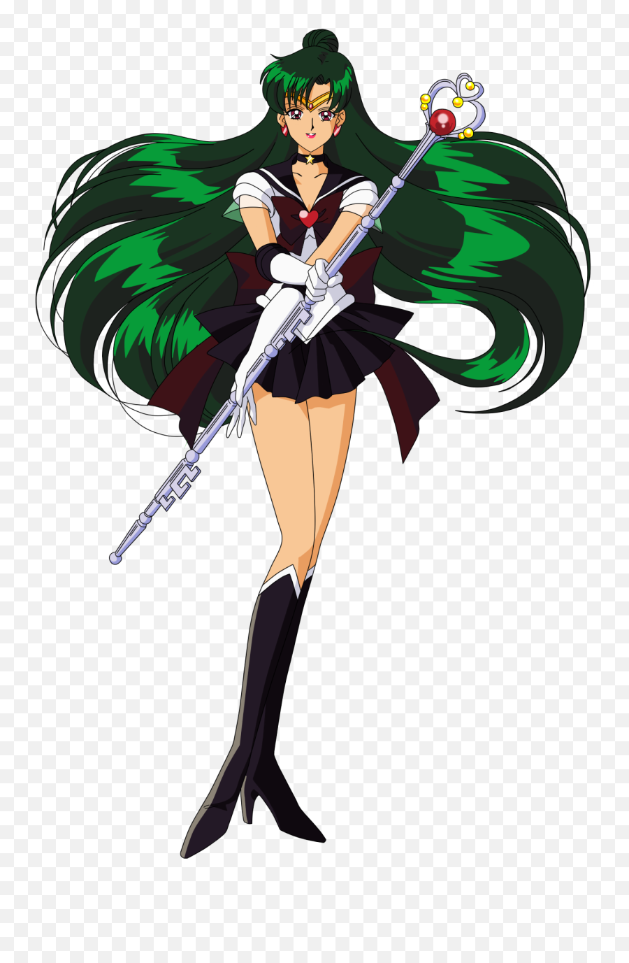 Sailor Moon Main Cast Characters - Tv Tropes Sailor Pluto Emoji,Super Sailor Moon S Various Emotion Tutorial