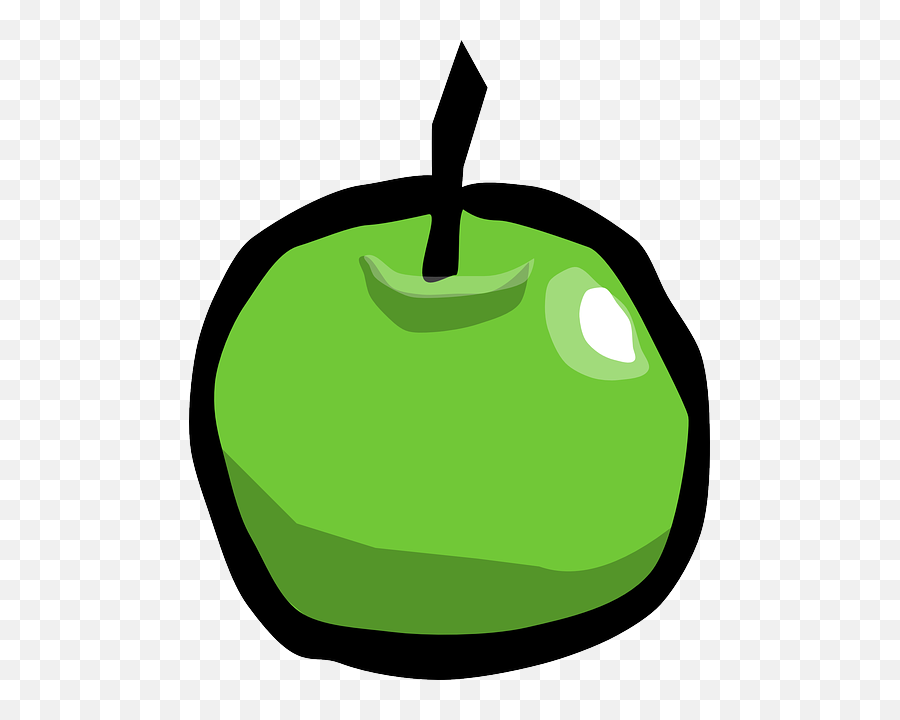 Yummysmileyemojifoodface - Free Image From Needpixcom Green Apple Logo Drawn Emoji,Papaya Emoji