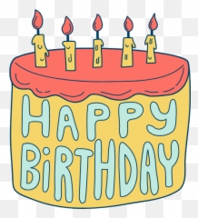 Happy Birthday Cake Graphic - Happy Birthday Cake Emoji,Happy Birthday Emoticon