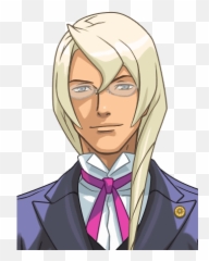 Kristoph Gavin - Kristoph Gavin Smile Emoji,Ace Attorney Emotion