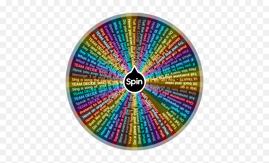 Challenge Wheel Free Spin The Wheel App - Safari Emoji,Best Friend Emojis