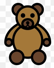 Teddy Bear Emoji - Cartoon Icons,Bear Emoji